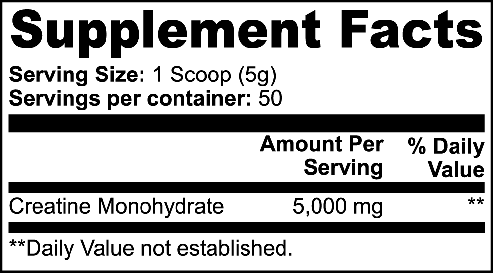 Elsia Power - Creatine Monohydrate